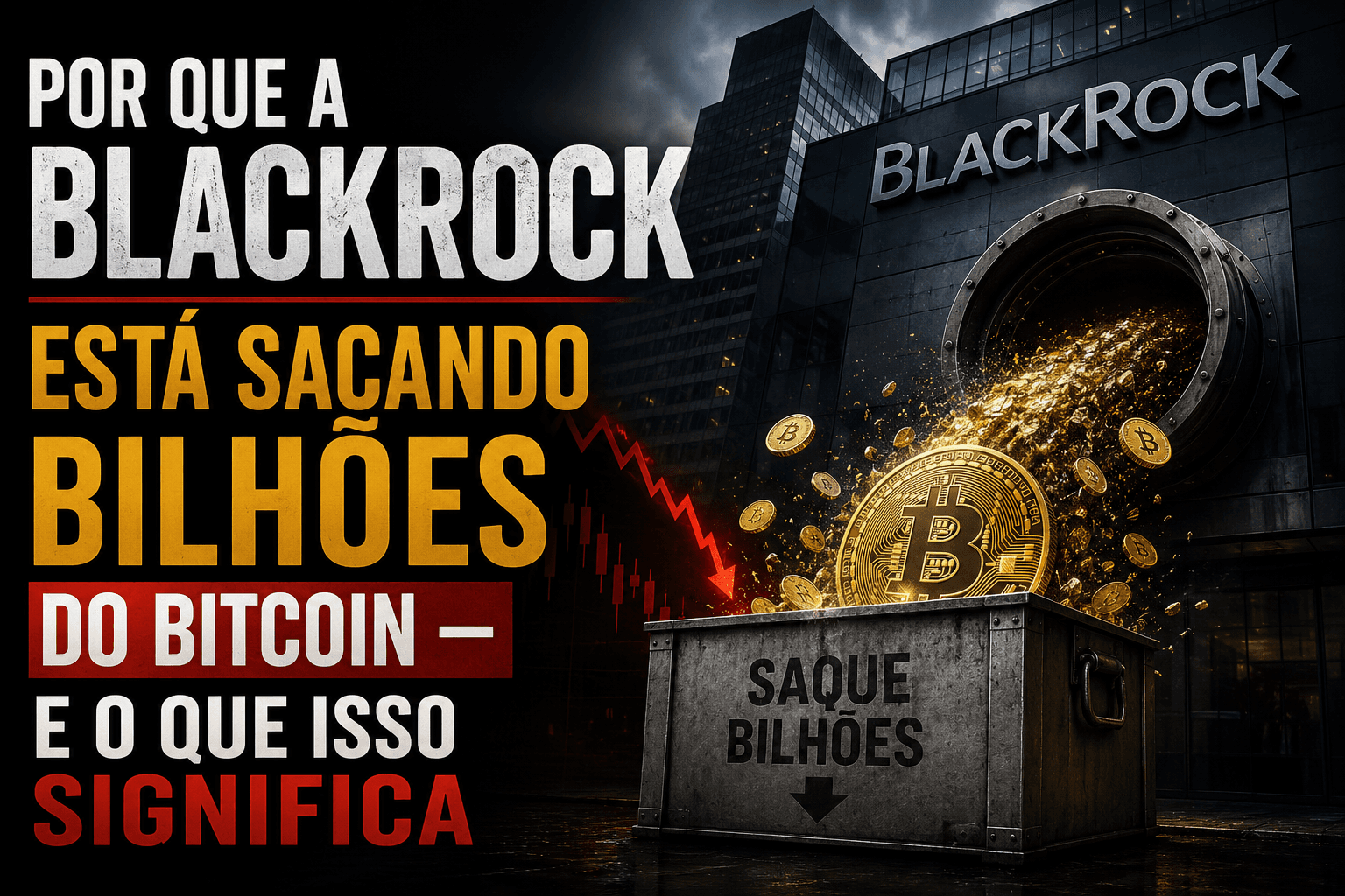 Por Que a BlackRock Está Sacando Bilhões do Bitcoin — e o Que Isso Significa